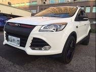 【FB:Song哥車庫】買車買安心，贈SUM一年保固，買車還可以拿現金 - 福特 FORD 2014 KUGA 1.6 白