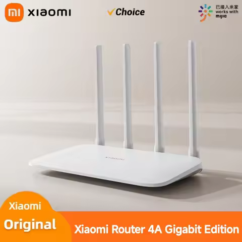 Xiaomi Router 4A Gigabit Edition AC1200 2.4GHz 5GHz WiFi 1167Mbps Repeater 128MB DDR3 High Gain 4 An