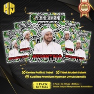 Buku Tulis Sekolah Custom SYEKHERMANIA Bergaris 38 Lembar 1 Pak Isi 5 Buku/ Buku Tulis Anime/ Buku A