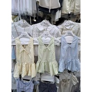 Polka dot camisole with tie neck, qc product