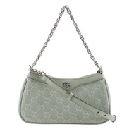 【日本直郵】蔻馳 GUCCI Ophidia 肩背包 3WAY 784753 GG Supreme 帆布 淺綠色 女款【二手】