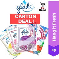 24 Packs | Glade Hang It Fresh Fragrance Beads  | car aromatherapy air freshener 8g X 24 Packs