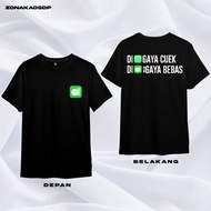 MICHAT T-SHIRT CUEK STYLEdiwa MICHAT MALAH STYLE bebas