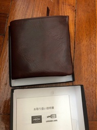 Porter soak leather wallet 真皮銀包