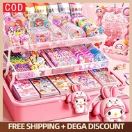 Guka Set for kids Cream Gel DIY Set Handmade Sticker Gift Box Girls' Toys with Pink Box