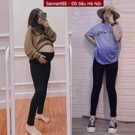 Quần bầu quần legging bầu. Hàng xưởng loại đẹp. Chất cotton co giãn 4 chiều đanh lì. Full size từ 40