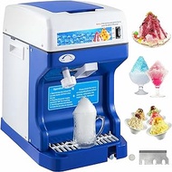 Ice Shaver, Commercial 250W Tabletop Electric Snow Cone Maker with 2L Hopper, 265lb/H Smoothie Blender, for Such As Restaurants, Bars, Canteens, Carnivals, Etc