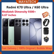 Xiaomi Redmi K70 Ultra Mediatek Dimensity 9300+ 6.67 inches 120W wired 5500 mAh/Redmi K60 Ultra Dime