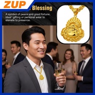 ZUP Guanyin Dragon Nelace Gold Plated Pendant for Men and Women Jewelry Gift Ideas New