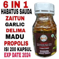 Habatus SAUDA 6-1 HABATUS 200 Capsules (BRAND AL BAROKAH