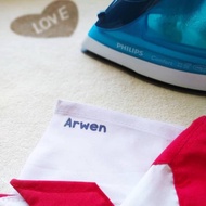 Custom Name Clothing Labels (Iron Labels).