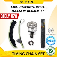 Geely Proton X70 Old CBU GX7 1.8 2014, Jl4G18 CVVT Chain (6/Set) GloBelt Timing Chain Set