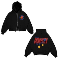 Baju Cotton DOUBLE ZIPPER BOXY HOODIE JACKET - CONNECTEDS-5XL Hoodie