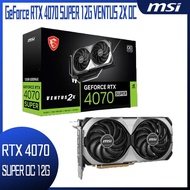 MSI 微星 GeForce RTX 4070 SUPER 12G VENTUS 2X OC 顯示卡