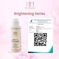 Facial Wash Calm-P Facial Wash Hm Her Majesty Skincare Brightening Bpom