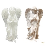 stay Guarder Angel Statue Healings Angel Figurines Resin Wing Angel Statue Table Ornament Collectibl