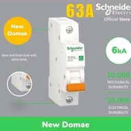 - SCHNEIDER MCB NEW DOMAE 1PHASE 63A 1 PHASE 63 AMPERE 1P DOMF01163a