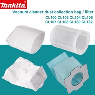 Makita Vacuum cleaner dust collection bag / filter Washable Dust Bag Accessories For CL100 CL102 CL1