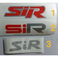 (1 pcs) STICKER HONDA Sir SIR CIVIC EF9 EG9 EG8 EG6 VTEC ACCORD FERIO
