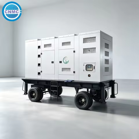 CNMC Generator Trailer Type Diesel Generator 30kw 50kw 80kw 100kw 200kw Weichai Electricity CE Certi