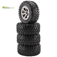 4Pcs 73mm Tire Tyre Wheel for  C14 C24 B24 B36 MN D90 MN-90 MN99S FY003 FY004 RC Car Upgrade Parts A