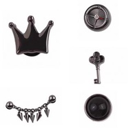 [1195] 洞洞鞋扣 / 配飾 - 復古金屬 Crocs accessory -