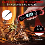 Digital Food Thermometer Instant Read Cooking Food Meat Thermometer Meat BBQ Cooking Probe Type Fold