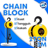 Chain Block 2 Ton 3 Meter Pulley Hoist 2 Ton 3 Meter HU FENG