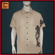 ◹ ◳ Obra ni Juan Authentic Casual with print  - Natural (#2049)