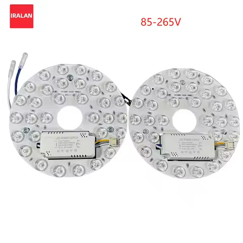 LED Bulb Panel Suitable for Led Ceiling Lamp and Fan Light with Magnetic Installation Simple Three-c