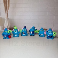 GANTUNGAN Cute Monster Inc Character Keychain can be used as a Souvenir