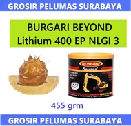 Grease Lithium Pelumas Stempet Gemuk Burgari Beyond Bearing NLGI-3 Bening 455G Stempet CVT Burgari L