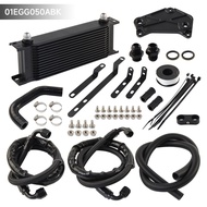 14 Rows AN8 Oil Cooler Kit For Volkswagen Audi Golf MK5 MK6 VAG DQ200 DQ250 DSG