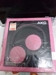 全新 粉紅色 AKG Y50耳機