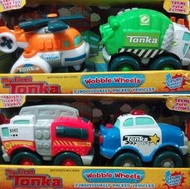 TONKA 聲光玩具車 警察車 消防車 直升機 垃圾車 抓握設計 單台 20*15*10CM