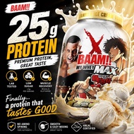 BAAM™ My Whey MAX Premium Protein | 25g Protein • Lab-Tested • Low Sugar • Lean Muscle Recovery • De