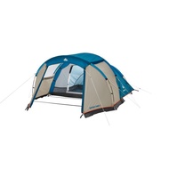 ARPENAZ 4 POLE-SUPPORTED CAMPING TENT _PIPE_ 4-PERSON 1 BEDROOM