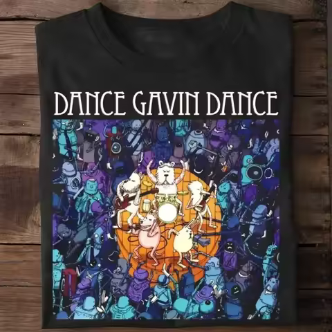 Dance Gavin Band Album Cover T Shirt Full Size S 5Xl Tt840
