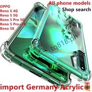 Acrylic phone case / OPPO Reno 5 Pro Lite 4G 5G / OPPO Reno 5K 5F 5Z