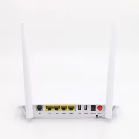 GM620 Gpon Ont ONU FTTH Dual Band 1GE+3FE+1POTS+2USB+2.4G/5G+ wifi With English modem