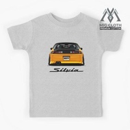 Silvia s14 Kids T-Shirt by SILVIATASTE - Unisex #634