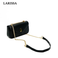 SERENITY-LARISSA EXCLUSIVE CHAIN HANDBAG VINTAGE QUILTED EMBOSSED CROSSBODY LARGE CAPACITY SHOULDER 