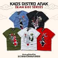 BintangDistroKids Koi Fish Series Distro T-Shirt for Kids - Unique Design & Bright Colors for Kids