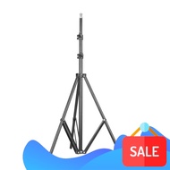 Adjustable Photography Tripod Light Stand Steel Material Max. Height 176cm / 5.8ft with 1/4 Inch Scr
