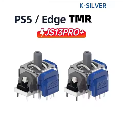 100PCS K SILVER TMR Analog stick for ps5 controller JS13 PRO+ TMR Joystick for PS5 PS4 Xbox Series A