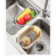 Sink kitchen waste filter basket kitchen supplies rack sink drain hanging basket storage rack