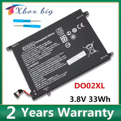 DO02XL Battery For HP Pavilion TPN-I122 210 G1 10-N100 10-N121TU X2 10 810749-2C1 HSTNN-LB6Y HSTNN-D