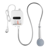 Hot Water Shower Electric Heater 33x12.5cm 50HZ US 110V/EU UK 220V 1 Set Easy To Install Mini Body E
