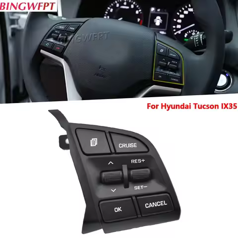 Steering Wheel Audio Control Switch Cruise Control Switch FOR HYUNDAI Tucson 2016-2019 96710D3500 96