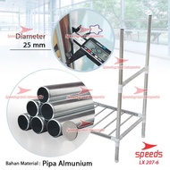 SPEEDS Wardrobe Cloth Wardrobe Dismantle and assemble clothes rack LX 207